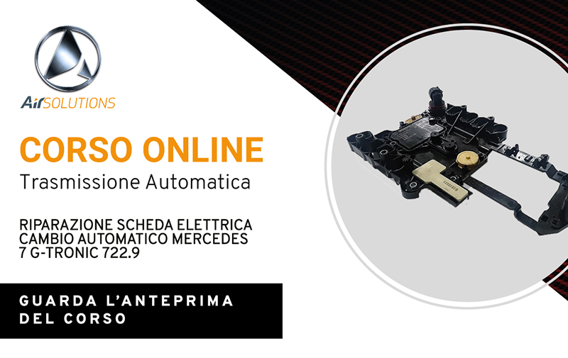 Riparazione scheda elettrica cambio automatico Mercedes 7 g-tronic 722.9